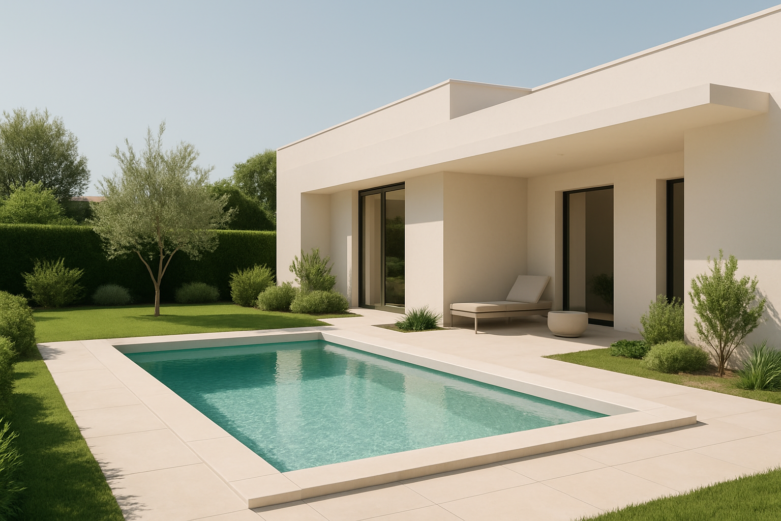 Piscine semi enterrée et impôts : que faut-il savoir en 2025 ?